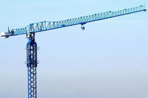 Flat-top tower crane